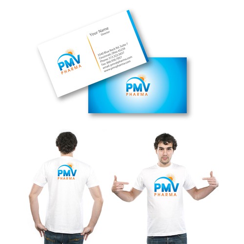 PMV Pharma needs a new logo and business card