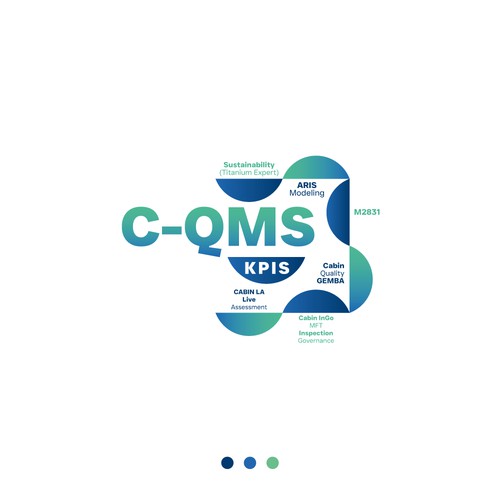 C-QMS  Logo Design