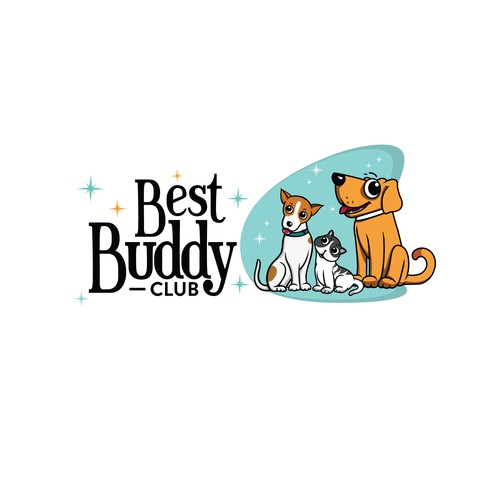 Funny and mordern pet logo for lorilyndavis