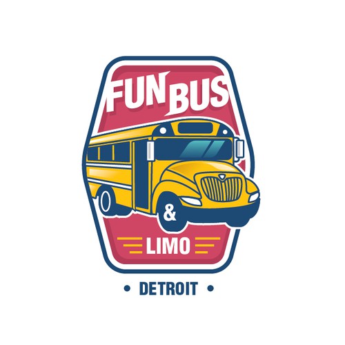 Party bus logo