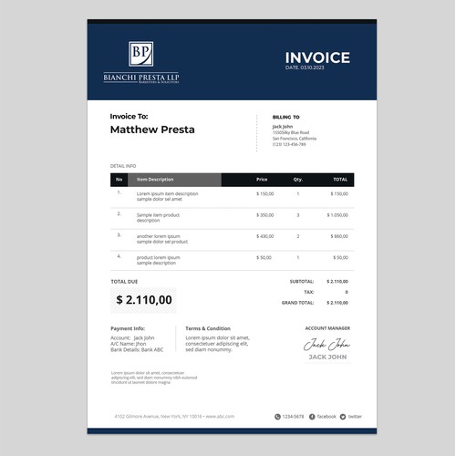 Invoice