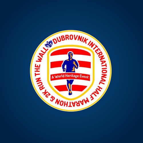 Create a logo for the new Dubrovnik International Half Marathon