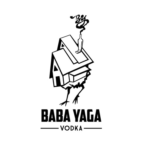 Logo concept for vodka brand