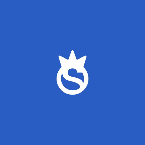 letter S + CROWN