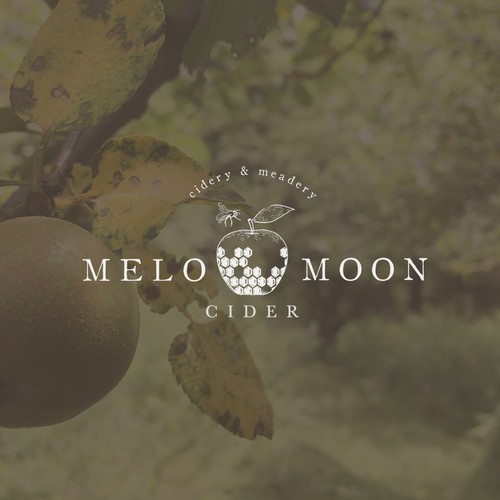 Rustic logo for farm-to-bottle cider