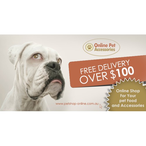 Create some facebook ads for Online Pet Accessories
