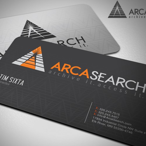 Digital archiving firm ArcaSearch  logo
