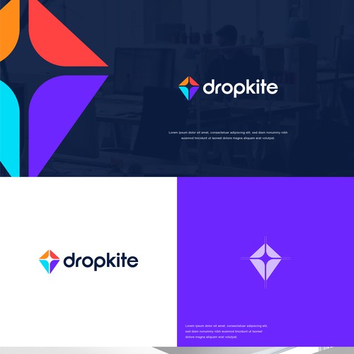 Logo design for DropKite