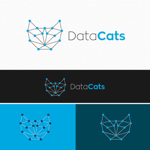 Logo concept for data
