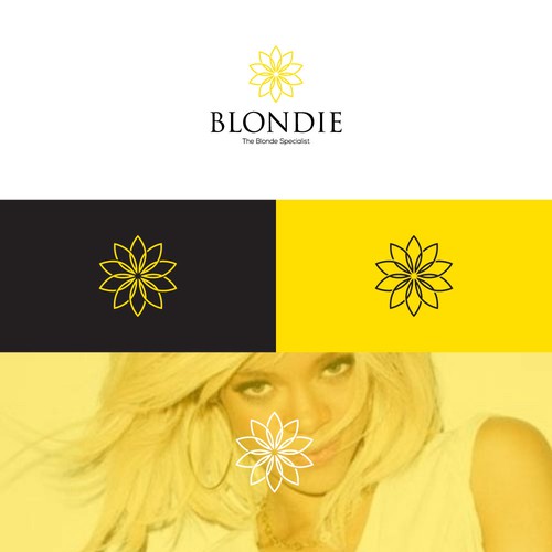 Blondie hair stylish