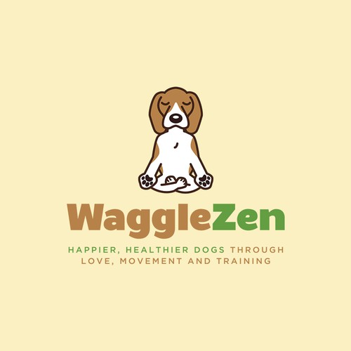 Logo design for dog walking service