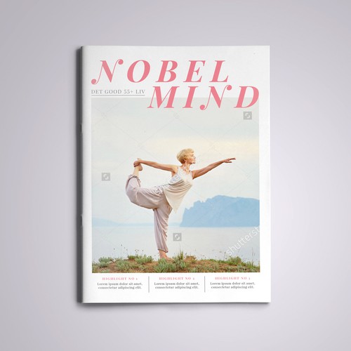 Magazine Template for Noble Mind