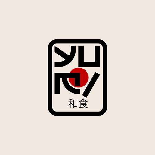 YUMI Japanese Restaurant- Minimal cultrual Logo