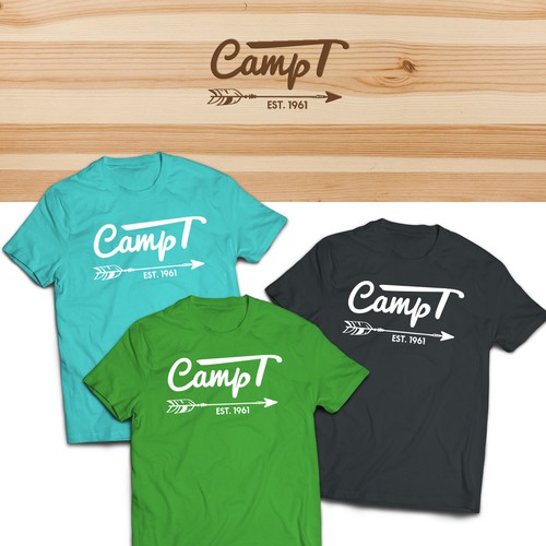 T-shirt Design for Summer Camp