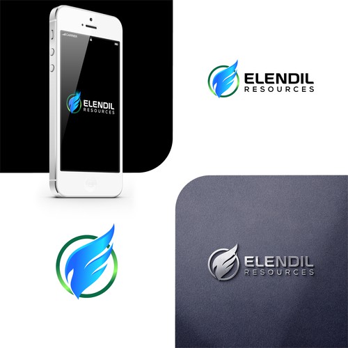 Bold Logo for Elendil Resources Gas Company.