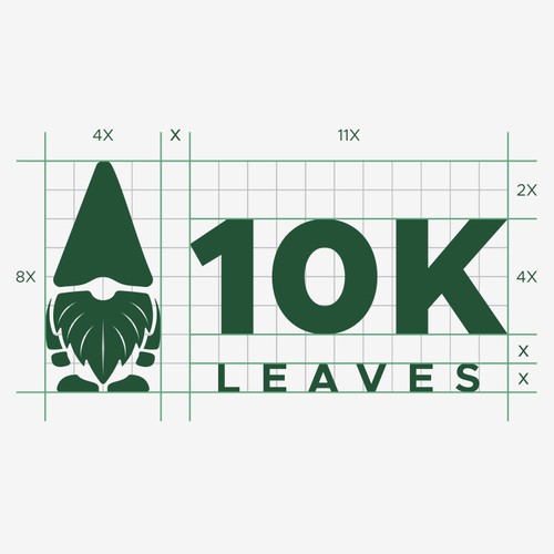 10K Leaves Brand Identity Concept