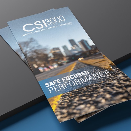 CSI3000 Tri-fold brochure