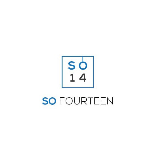 Design a stylish logo for SO Fourteen