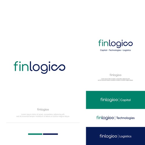 Logo and Brand Identity For A Fintech Company