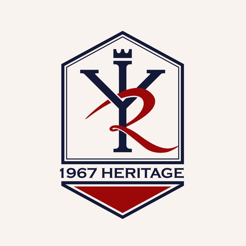Minimalist Heritage Logo for YRI (Established 1967 Outdoor & Golf Brand)