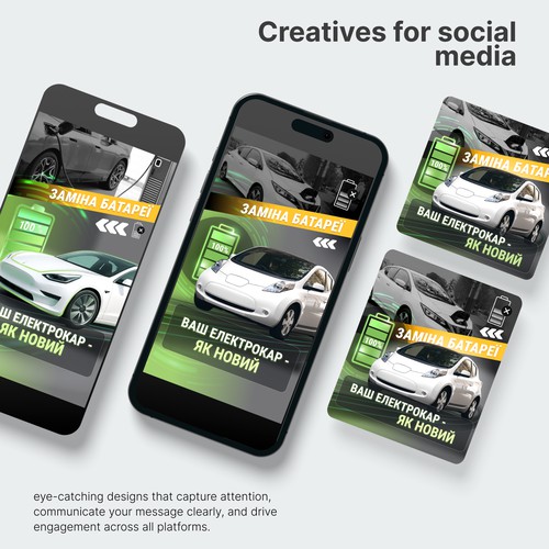 Creatives for social media 