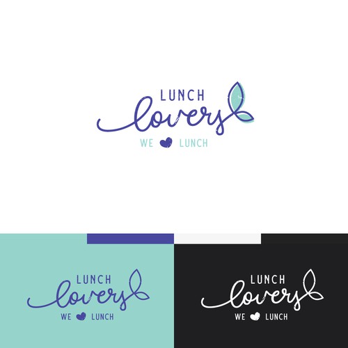 Logo for healthy lunch catering company.