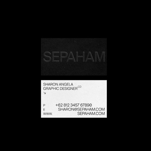 Sepaham Business Card