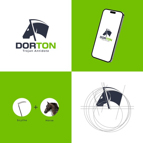 Scythe Horse Logo