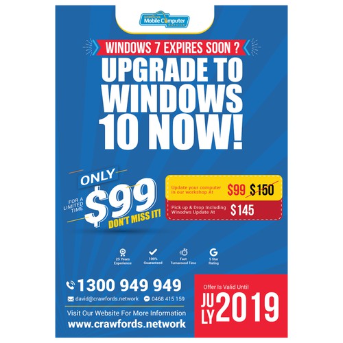 Windows 10 Upgrade Special Offer