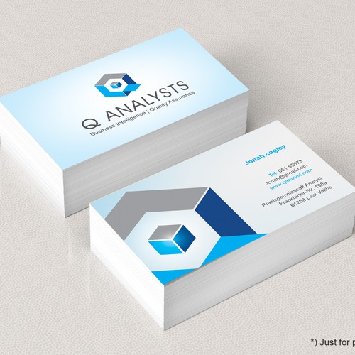 Develop a modern logo design for Business Intelligence & Q/A consulting firm
