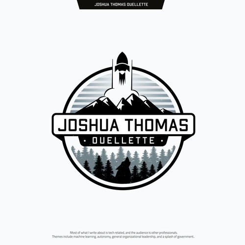 Technology / adventure logo