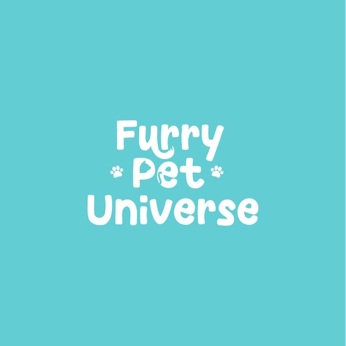 Fun logo design for pet brand.