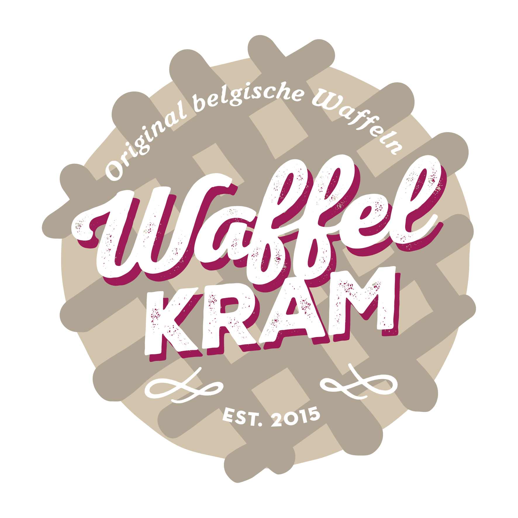 Logo für belgische Waffel Foodtruck