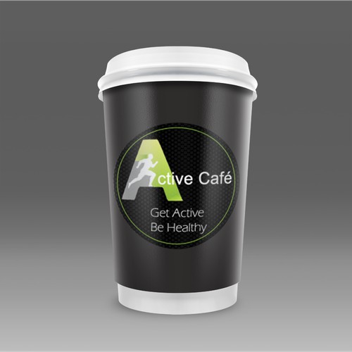 Active Cafe Sticker