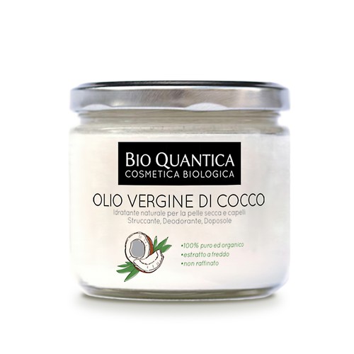 Jar label for Virgin Coconut Oil