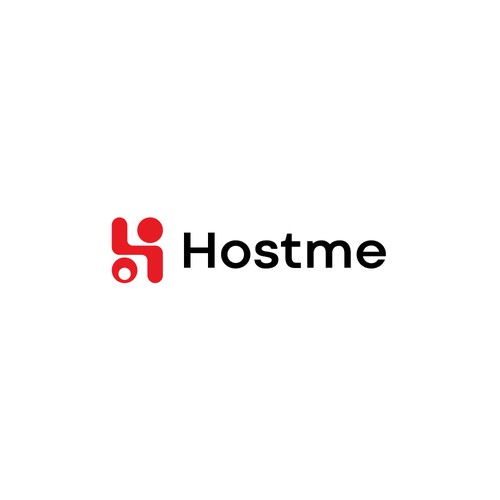 Simple logo concept for Host me