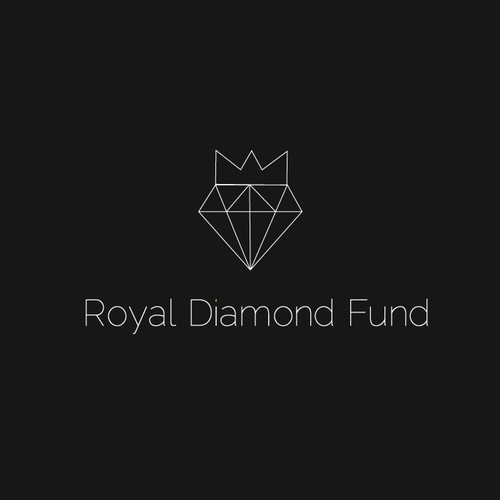 Simple logo design for Royal Diamond Found