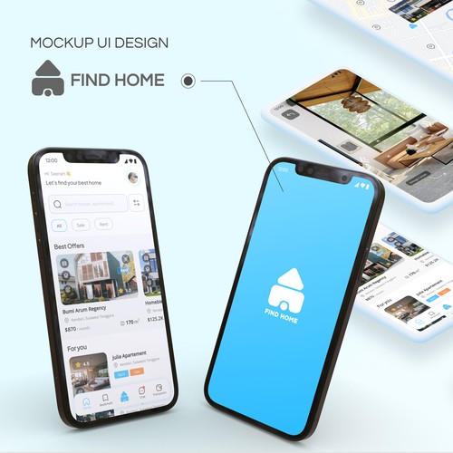 Find Home App - UI Design