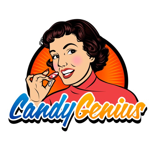 Create the next logo for Candy Genius