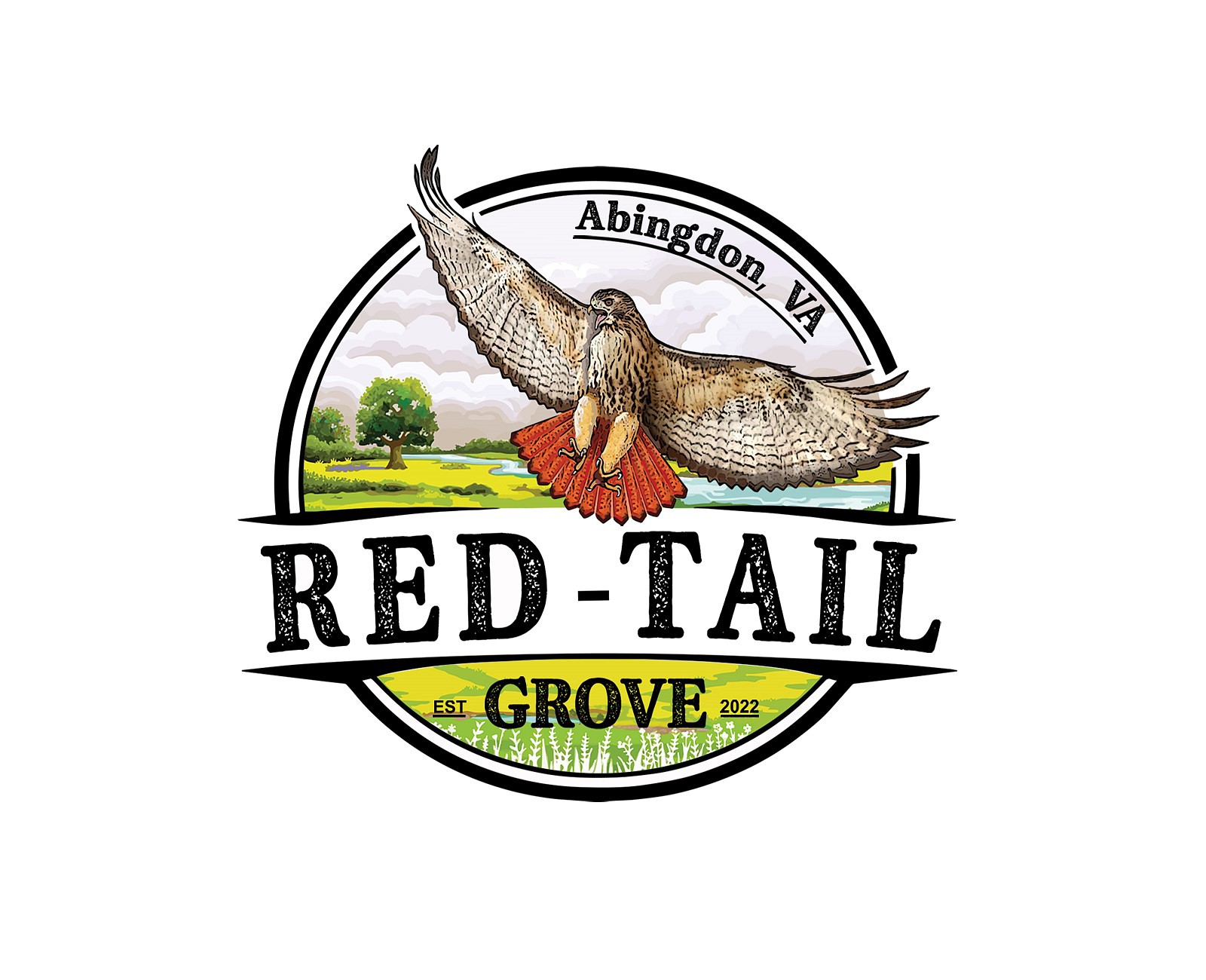 Hawk-themed regenerative/sustainable farm!