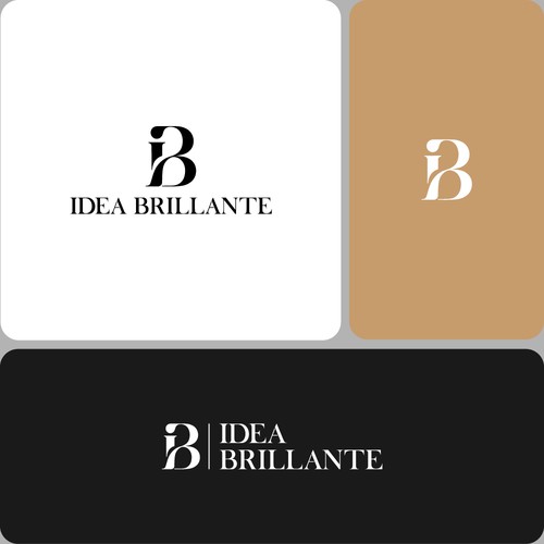 Idea Brillante – Monogram Retail Brand Logo