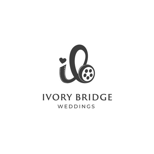 Logo Concept For Ivory Bridge Weddings