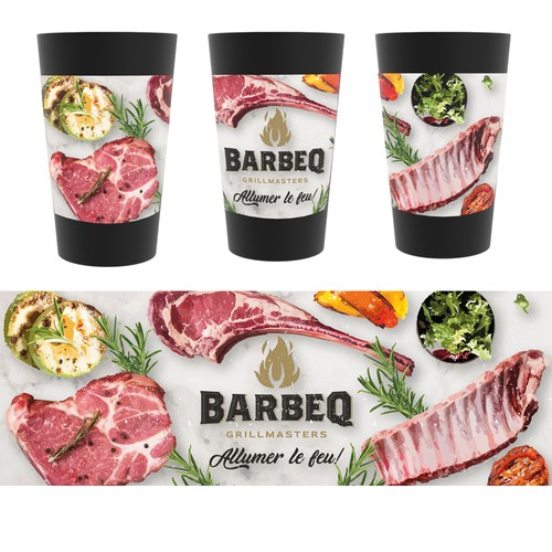 Cup design for BARBEQ GRILLMASTERS