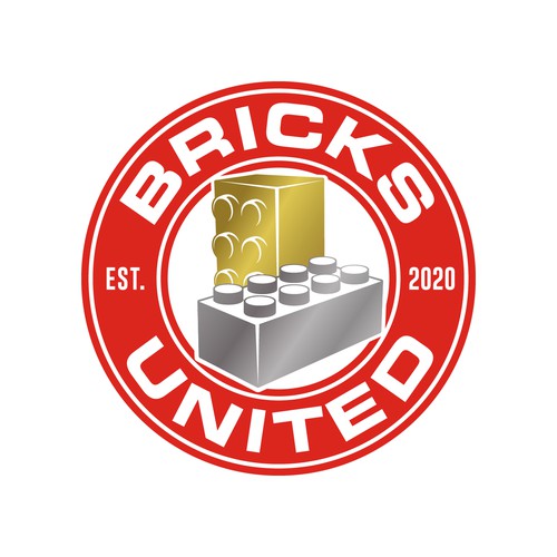 Classic Retro Looking Football Logo for Bricks United