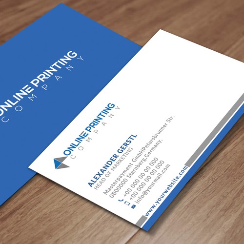 Clean & Bold Business Card