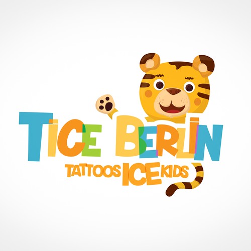 Logo design for kids tattoos 