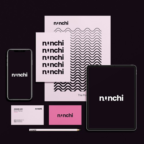 Nunchi Investors Logo Branding and Squarespace website