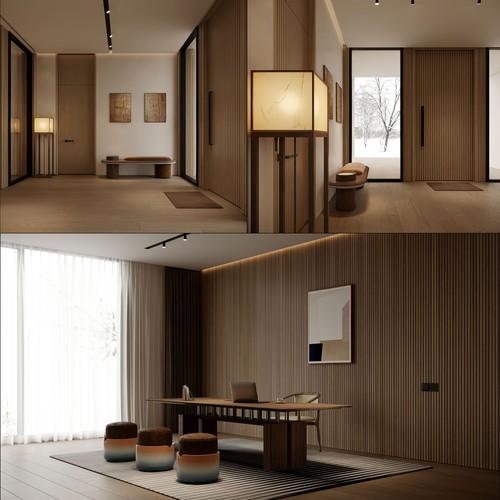 Photorealistic CGI Rendering - Luxury Villa Interiors
