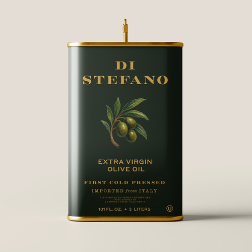 DI' STEFANO EXTRA VIRGIN OLIVE OIL Tin