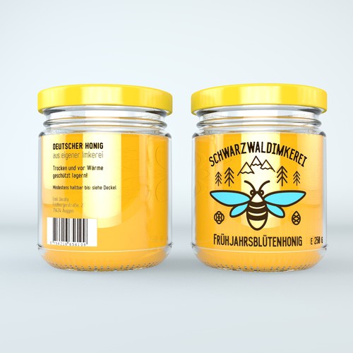 Black Forest Honey Label